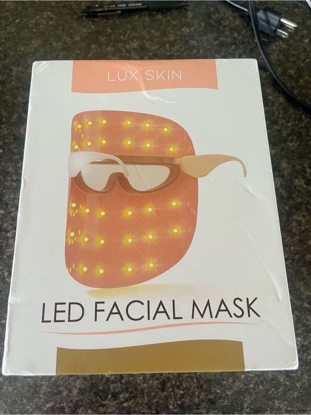 LED Facial Mask — Pink LED Therapy Mask - Picture 2 of 4